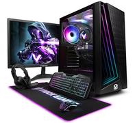 Vibox IV-519 PC Gaming Completo • Monitor 23" • AMD Ryzen 7 5700X 8 Cores • Nvidia RTX 5060 Ti 8GB • 16GB RAM • 1TB SSD • Windows 11 • WiFi