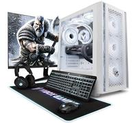 Vibox IX-525 PC Gaming Completo • Monitor 27" • AMD Ryzen 7 9800X3D 8 Cores • Nvidia RTX 5070 12GB • 32GB RAM • 1TB SSD • Windows 11 • WiFi 6 + Bluetooth 5.4 • Blanc