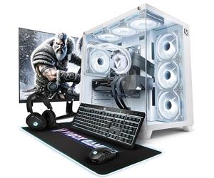 Vibox IX-551 PC Gaming Completo • Monitor 27" • AMD Ryzen 7 9800X3D 5,0GHz • Nvidia RTX 5090 32GB • 32GB 5600MHz DDR5 RAM • 2TB NVMe SSD • Windows 11 • WiFi • Blanco