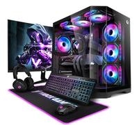 Vibox IX-569 Gaming PC Completo • AMD Ryzen 7 7800X3D 8 Cores • Nvidia RTX 5070 12GB • 32GB 5600MHz DDR5 RAM • 1TB SSD • Windows 11 • 27" Monitor • WiFi
