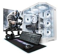 Vibox PC Gaming Completo • Monitor 27" • AMD Ryzen 7 5700X 4,2GHz • Nvidia RTX 5070 12GB • 32GB RAM • 1TB SSD • Windows 11 • WiFi • Blanco