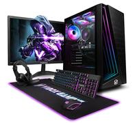 Vibox V-124 PC Gaming Completo • Monitor 23" • AMD Ryzen 5 5500 6 Cores • Nvidia RTX 5060 Ti 8GB • 16GB RAM • 1TB SSD • Windows 11 • WiFi 6 + Bluetooth 5.4