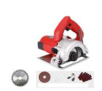 Vibración de azulejos, Máquina cortadora multifunción Sierra circular eléctrica ranuradora de mármol y madera piedra Herramientas eléctricas Para suelos y paredes(1900w-SET 2)