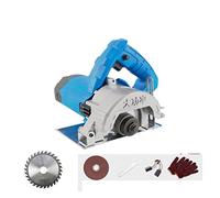 Vibración de azulejos, Máquina cortadora multifunción Sierra circular eléctrica ranuradora de mármol y madera piedra Herramientas eléctricas Para suelos y paredes(1450w-SET 2)