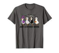 Vibraciones de Halloween de Just A Goose Boo Crew Camiseta