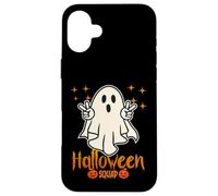 Vibraciones de Halloween para Happy Halloween 2025 Halloween Fantasma Carcasa para iPhone 16 Plus