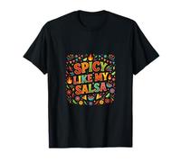 Vibraciones picantes como Las de mi Fiesta de Salsa Camiseta