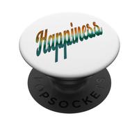 Vibraciones Retro de Felicidad para Personas positivas alegres PopSockets PopGrip Adhesivo