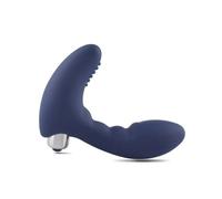 Vibrador de próstata consolador anal vibratorio portátil falo de silicona...