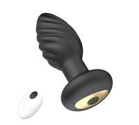 Vibrador Anal Plug Vibrador Butt Plug G Spot Consolador Vibrador Masaje de Próstata Vagina Juguetes Sexuales Para Hombres Mujeres