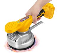 Vibrador Baldosas sin Cable Compatible con Dewalt 18V,20v, Maquina Vibratoria para Azulejos, 100Kg Adsorción, Niveladores Azulejo con 6 velocidades, Ventosa de 13cm, para Colocar Baldosas