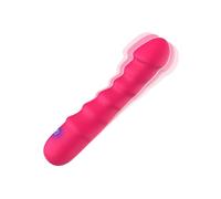 Vibrador con 20 modos, consolador de silicona suave, masajeador de punto G for ejercicio intenso, juguete sexual for mujeres adultas(Red-usb)