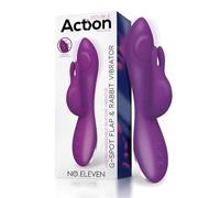 Vibrador con conejito punto G Eleven