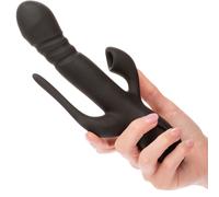 Vibrador con estimulación anal, vaginal y clitoriana ✨ Triple placer total | noestabu.com