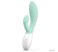 Vibrador Conejito de Lujo Dual LELO Ina 3 Coral para Doble Estimulación, Talla 20 cm x 6.5 cm x 4.5 cm, Poids 0.360 kg, Colores Verde