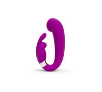 Vibrador conejito Happy Rabbit G-Spot Clitoral Curve Morado 30 x 40 cm