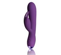 Vibrador conejito Rocks-Off Flutter Rabbit silicona púrpura 10 velocidades