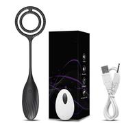 Vibrador Control remoto Anal Plug Vibrador Butt Plug Masajeador de Próstata Anillos de Pene Anal Juguetes Sexuales Para Hombres Adultos
