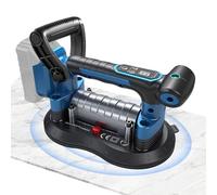 Vibrador de azulejos 2 en 1 con batería para Makita de 18 V (sin batería), con pantalla digital, 9 velocidades de control de vibración, absorción de 250 kg, 0-14000 rpm, dispositivo de vibración