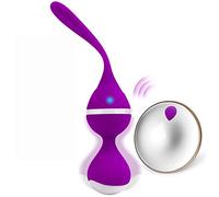 Vibrador de bala, huevo vibrador - bolas de amor con control remoto inalámbrico de 10 metros - regalos para mujeres -10 modos Estimulación fuerte - para punto G y clítoris 100% impermeable