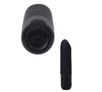 Vibrador de bala vaginal anal de silicona para hombre y mujer recargable usb