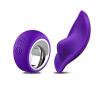 Vibrador de braga portátil para mujer, vibradores de mariposa silenciosos con control remoto, estimulador de clítoris invisible con 12 modos de vibración, juguetes sexuales para adultos para parejas