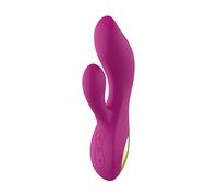 Vibrador de conejo de silicona suave consolador suave vibrante vaginal clítoris