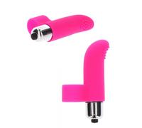 Vibrador de dedo de silicona mini estimulador anal vibratorio masaje vaginal