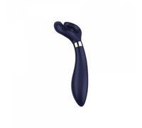 Vibrador de doble par vaginal recargable estimulador de silicona