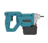 Vibrador de hormigón inalámbrico de 21 V, póker eléctrico de hormigón de 2000 RPM con varilla de vibración de 1,5 m, vibrador de cemento de mano para construcción de puentes, túneles, carreteras