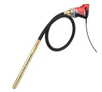 VEVOR Vibrador de Hormigón Portátil Eléctrico 960 W y 4000 RPM, con Varilla de Eje de 2 m, Tipo Lápiz que Elimina las Burbujas de Aire y Mezcla el Hormigón, 320 x 135 x 85 mm, 13000 VPM, Plástico PVC