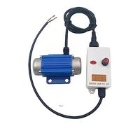 Vibrador de hormigón sin escobillas de CC, frecuencia de 7000 RPM, 30 W, pantalla vibratoria con regulador de pantalla digital y control remoto