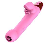 Vibrador de lengua del clítoris, vibrador femenino que carga la prenda impermeable vibrante del vibrador del silicón