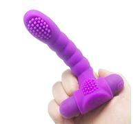 Vībràdọr de Púnto Ġ para Mujer, Coņsolàdorẹs Ŝexừalēs Ẹstīmừlador Clìtøriș Dedo Ŝexo Juĝuețeś Pareja, Recargable Màsajẹadộr Portatil Ŝilīconà Víbradõreș Ŝ