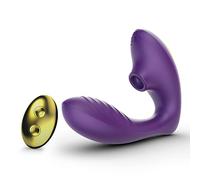 Vibrador de Succión para Mujeres Punto G y Clítoris, 10 modos, Masajeador Vibradores con Control Remoto, Juguetes Sexuales para Adultos para Mujeres (OG PRO 2)