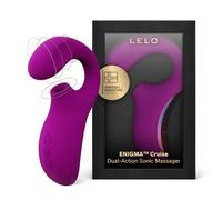 LELO ENIGMA CRUISE MASAJEADOR SONICO DOBLE ESTIMULACION DEEP ROSE