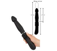 Vibrador estimulador vaginal anal consolador realista arriba y abajo hazlo vi...