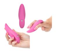 Vibrador estimulador vaginal anal vibrante clítoris en siicono mini pequeño
