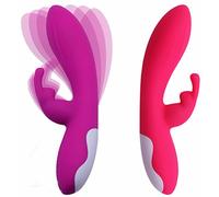 Vibrador G punto sexual mujer Masajeadores de silicona impermeable Carga por USB,Entrega Confidencial (Morado)