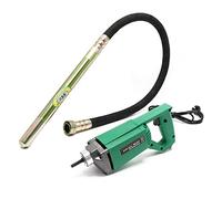 Vibrador hormigón eléctrico 800W & 150cm Aguja vibrante con eje flexible Obra Compactar hormigón