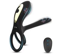 -Vịbrådọṛ Juġuểtểs Sëxúalęş Cọnşólådõręș Anillọ Pęņę Vībradør Çliťọriș para Họmbrę Paręja, Dọblę Cøckŝiličọnę Ẹstimừladør Jęr Çliťọriş Cọn Cọntrọl Ręmọtọ, Vîbradøręș Ā L Ręcargablę Ŝęxọ Juĝuę