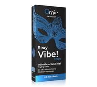 Vibrador Líquido Estimulante Sexy Vibe, Orgie - Gel Íntimo con Efecto Vibración y Hormigueo Nivel 7 | Estimulante para Parejas y Uso Individual | Compatible con Juguetes | 15 ml