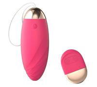 Vibrador Oziral con control remoto y 10 modos de vibración para el punto G y el clítoris. Un vibrador con control remoto para mujeres. Un juguete sexual para parejas y mujeres. Recargable. Rosa.