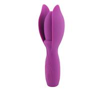 Vibrador para el clítoris, punto G Vibradores para el consolador para el clítoris, estimulador de clítoris recargable con múltiples modos de vibración Juguetes sexuales para mujeres,Purple
