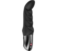 Vibrador punto G curvado Abby G Fun Factory negro, textura estriada, Poids 0.290 Kg, Colores Negro