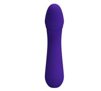 Vibrador punto G recargable Cetus Pretty Love rojo waterproof, Poids 0.435 Kg, Colores Púrpura