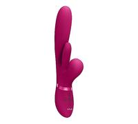 Vibrador realista de silicona doble falo vaginal vibrante clítoris