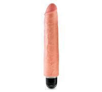King cock vibrador realistico stiffy 25.4 cm - natural