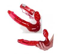 Arnes doble penetracion sin correas con vibrador