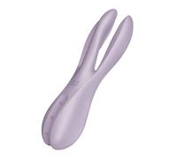 Vibrador Satisfyer Threesome 2 | 12 modos de vibración | 3 motores para estimular clítoris y labios | resistente al agua (IPX7) | juguetes eróticos para pareja sexuales consolador